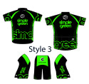 2014 Jersey: Black Orbea-inspired Floro-Cannondale Green (green shown is not correct shade)